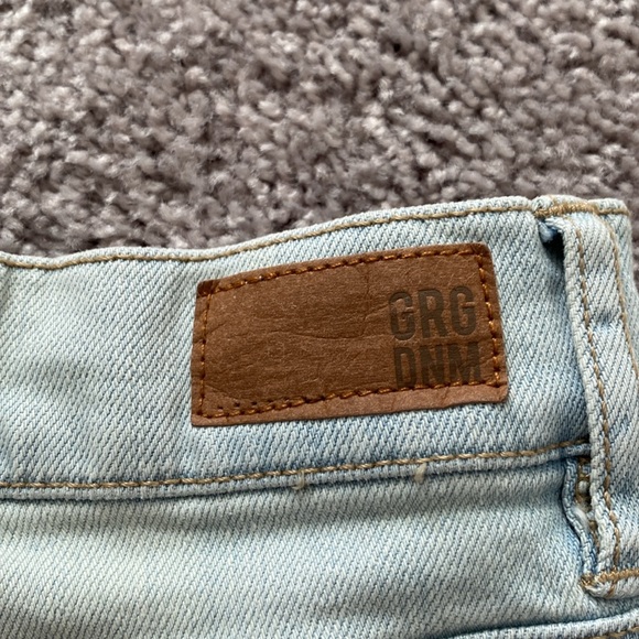 GRG DNM Stretch High Waist Jean Shorts - Picture 4 of 6